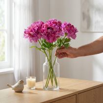 Artikel Kunstmatige ranunculusbloem, een gedetailleerde replica voor woonkamer- en kantoordecoratie, 55 cm, 6 stuks