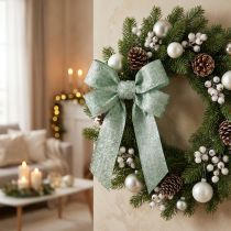 Artikel Cadeaulint met klassiek patroon voor strikken en decoratie, 40 mm x 15 m