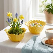 Artikel Decoratieve keramische bloemenkom voor huisdecoratie en als cadeau-idee, 13 cm, 2 stuks