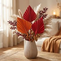 Artikel Palmspeer assorti rood/oranje 50 st