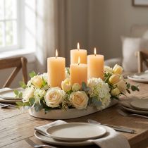 Artikel Kaarsen Apricot Light Effen stompkaarsen 60×80mm 4st