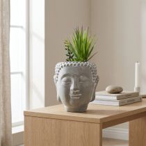 Artikel Kunst Succulent Bloempot Boeddha Ø12cm H25cm