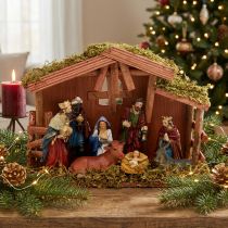 Artikel Kerststal 30cm x 21cm x 10cm