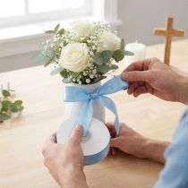 Artikel Cadeau- en decoratielint 40mm x 50m lichtblauw