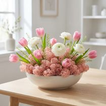 Artikel Decoratief mos IJslands mos roze 400g
