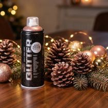 Artikel Glitterspray, roségoud, gouden spray, metallic verf, Montana Cans 400ml