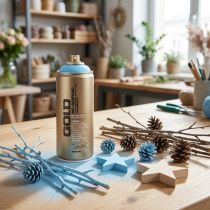 Artikel Lichtblauwe spuitverf Montana Gold Baby Blue 400ml