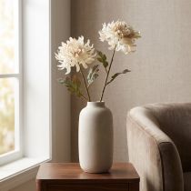 Artikel Chrysant Kunstmatige Decoratieve Bloemen Crème L72cm 2st