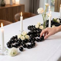 Artikel Decoratieve kralen Ø8mm zwart 250 st