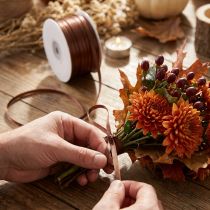 Artikel Cadeaulint satijnen lint decoratief lint bruin 3mm × 50m
