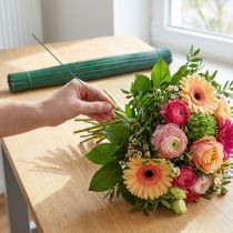 Artikel Gerberadraad steekdraad bloemisterij groen 0,6/300mm 1kg