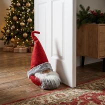 Artikel Deurstopper Kerstman decoratie figuur advent decoratie H35cm