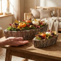 Artikel Plantenbak plantenbak hout Jardiniere 46/31,5 cm set van 2