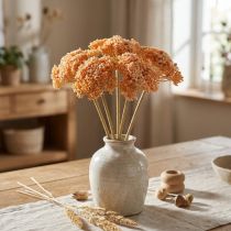 Artikel Duizendblad kunst kunstbloemen oranje 50cm 5st in bos
