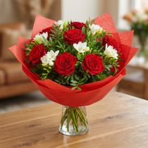 Artikel Manchettenpapier Bloem Zijdepapier Rood 37,5cm 100m