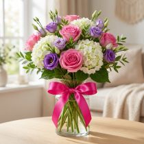 Artikel Cadeau- en decoratielint 15 mm x 50 m roze