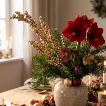 Artikel Bessentak met gouden bessen Kersttak 70cm