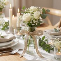 Artikel Decoratief lint gehaakt kant decoratief lint beige B9mm L20m