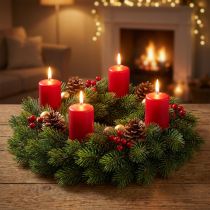 Artikel Kunstmatige sparren takken decoratieset, 24 stuks voor binnen &amp; buiten, tafeldecoraties &amp; kerstkransen, flexibele bloemendraad, groenbruin