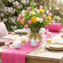 Artikel Viltlint roze 7,5cm 5m