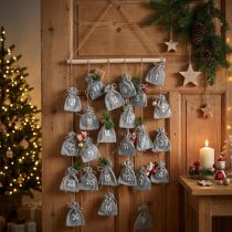 Artikel Adventskalender om adventsdecoratietas H110cm te vullen