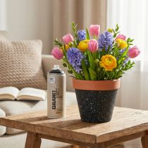 Artikel Verfspray effectspray granietverf Montana Black 400ml