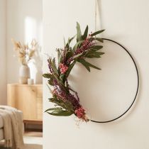 Artikel DIY Gedroogde Bloemenkrans Lavendel Decoratie Ø30cm - Creatieve DIY Set