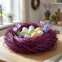 Artikel Decoratieve raffia voor het maken van natuurlijke raffia raffia paars 300g