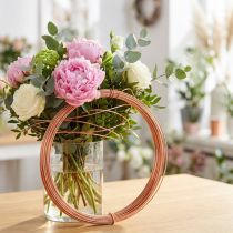 Artikel Flexibele decoratieve draad voor knutselen en bloemsierkunst, gemaakt van aluminium
