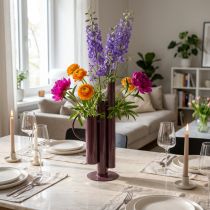 Artikel Slanke, moderne vaas voor elegante tafeldecoratie; exclusieve decoratieve vaas met een opvallend design; 31 cm