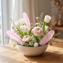 Artikel Veren voor handwerk Roze ganzenveren 18 cm - 20 cm 20 g x 2 stuks