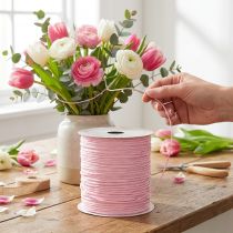 Artikel Draad gewikkeld 50m roze