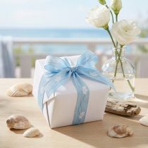 Artikel Cadeaulint blauw scheepsdecoratielint maritiem 25mm 20m
