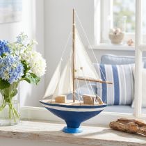 Artikel Zeilbootdecoratie voor een uniek karakter en maritieme charme in huis (54 cm).