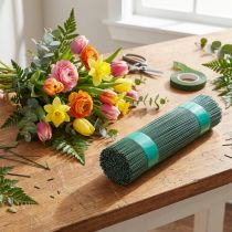 Artikel Insteekdraad groen geverfd 0,9/450 mm 2,5 kg