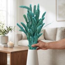 Artikel Droogbloemen, Setaria Pumila, gierstblauw 65cm 200g