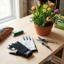 Artikel Kixx Lycra Handschoenen Maat 8 Zwart, Lichtgrijs