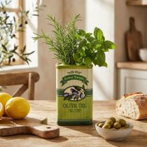 Artikel Olijfolievaas, keramiek, ideaal voor keukendecoratie en een mediterrane tafel, 18 cm