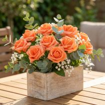 Artikel Foam Roos Ø4,5cm Oranje 36 st