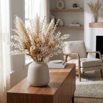 Artikel Riet assortiment mini gebleekt 75 stuks
