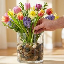 Artikel River Pebbles Natuurlijk Licht en Donker 3-6cm 1kg