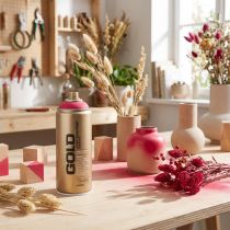 Artikel Frambozenkleurige spuitverf voor oppervlakken en decoratie Montana Gold Red 400ml