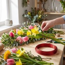 Artikel Decoratief draad voor creatieve knutsels en ideeën voor bloemsierkunst
