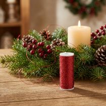 Artikel Bouillon effect draad rood Ø0.30mm 100g 140m - Ideale decoratie voor Kerstmis &amp; knutselen