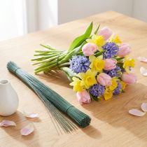 Artikel Insteekdraad groen hobbydraad bloemendraad Ø0,4mm 40cm 1kg