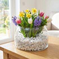 Artikel Decoratieve stenen 9mm - 13mm wit 5L