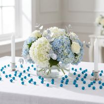 Artikel Decoratieve kralen Ø8mm blauw 250 st