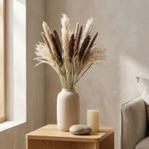 Artikel Gedroogde grassen in een bos Droogfloristiek Droogboeket H70cm