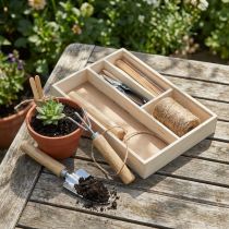 Artikel Tuingereedschapset, basisuitrusting kleine apparaten in doos 22×15×5,5cm