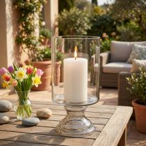 Artikel Windlicht glas kaars glas getint, helder Ø20cm H36.5cm